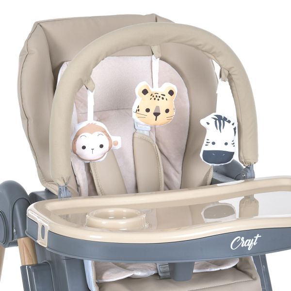 Стільчик ME 1115-W CRAFT Beige — фото 7