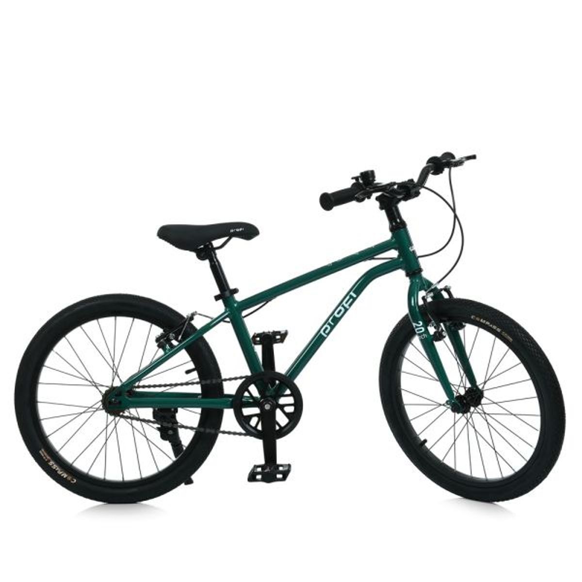 Дитячий велосипед 20" PROF1, зелений